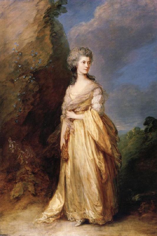 Thomas Gainsborough Mrs.Peter william baker France oil painting art